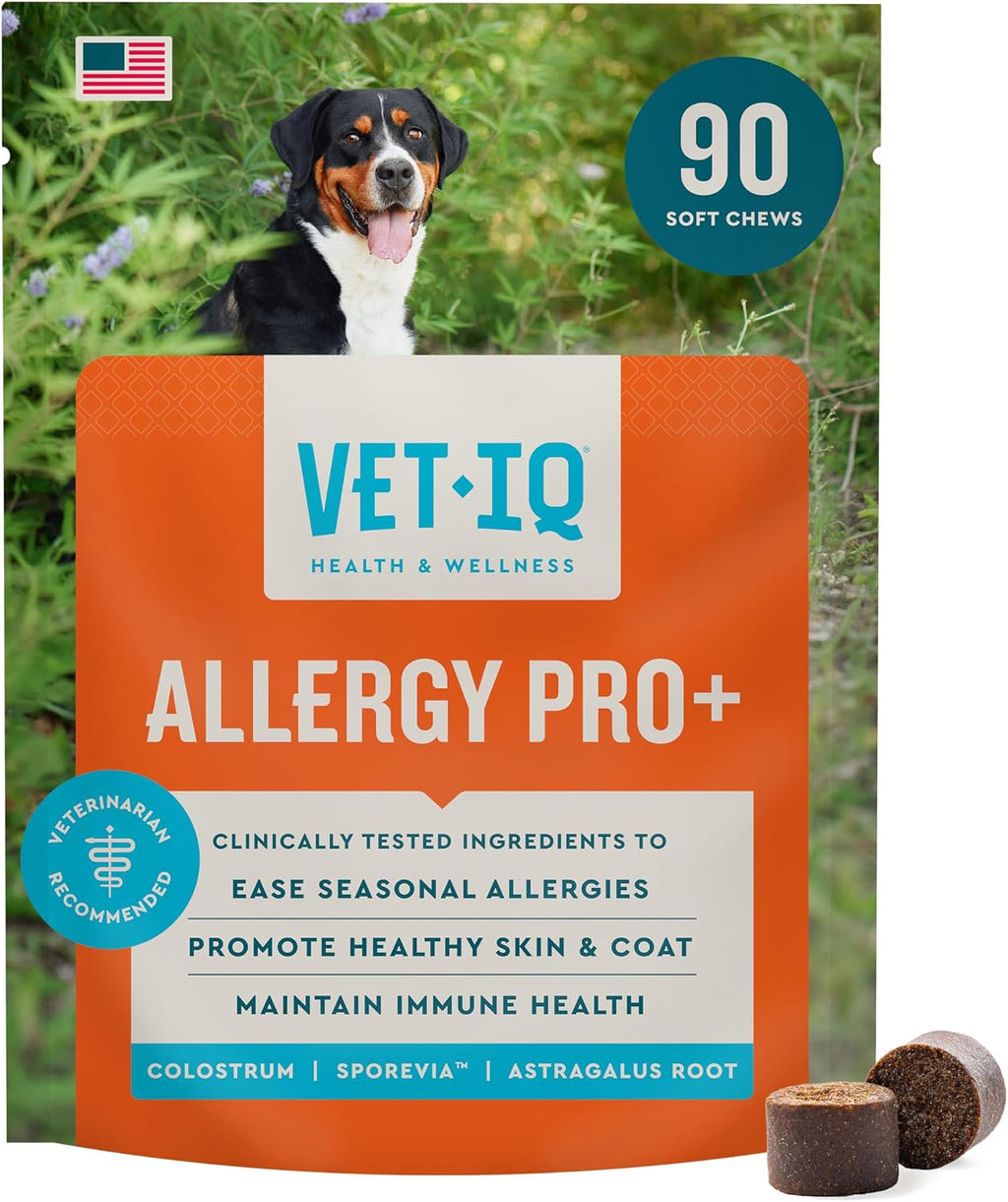 VetIQ Allergy Pro+ Relief, Cat Allergy Treats, Supplement & Vitamins with Probiotics, Fish Oil, Tart Cherry, Skin & Coat Support, Sneezing & Itching Relief, Seasonal Allergies, 3.7oz - Image 12
