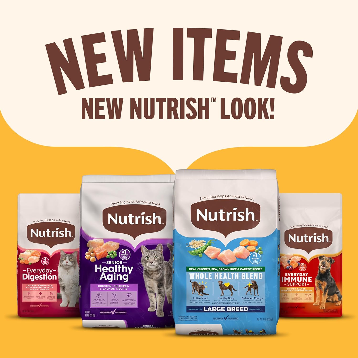 Nutrish Rachael Ray Wet Dog Food Chunks in Gravy Real Chicken & Veggies Recipe, 13 oz. Can, 12 Count - Image 9