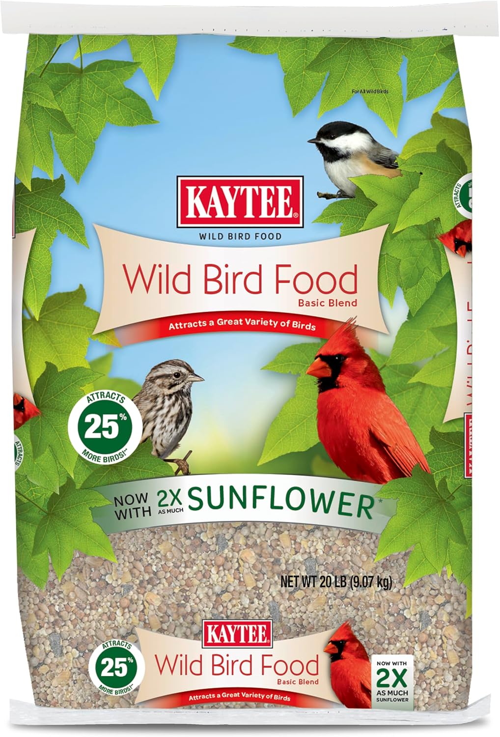 Kaytee Wild Bird Food Basic Seed Blend, 5 lb - Image 15