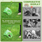 Dog Pooper Scooper, 43" Extendable Pooper Scooper Long Handle with Bag Attachment(120pcs), Portable Poop Scoop for Small Medium Large Dogs, No Touch Avoid Bending Over, Suit for Yard, Park, Wild,City - Image 9