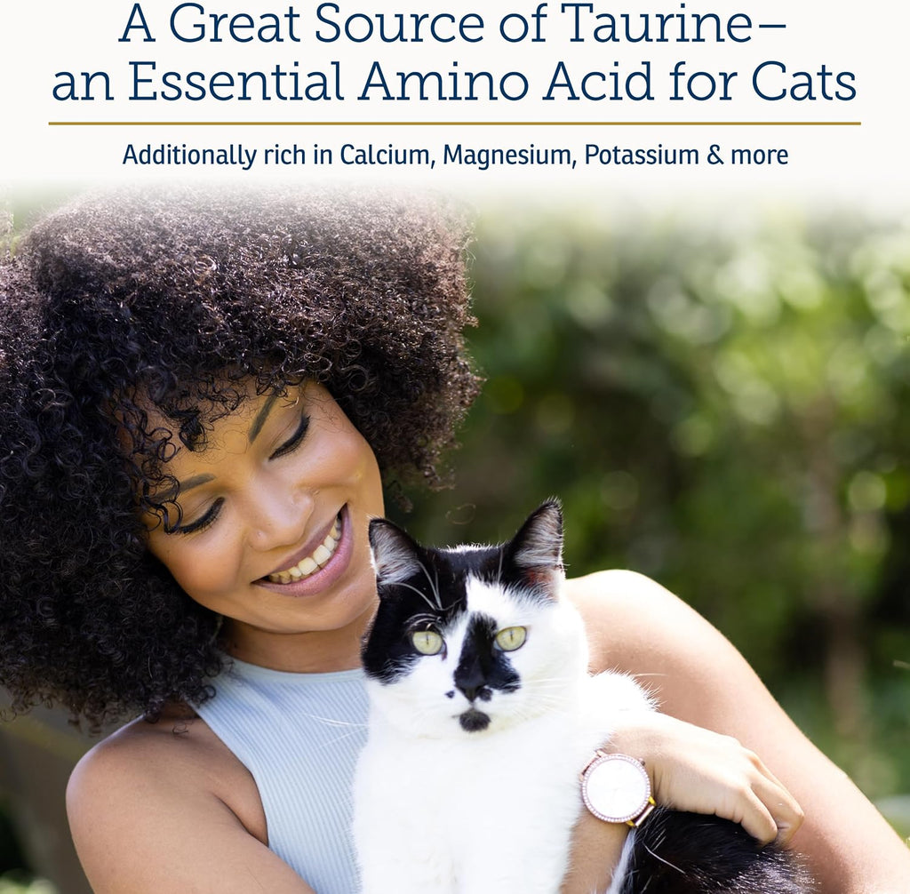Veterinarian formulated cat mineral powder with magnesium and potassium
