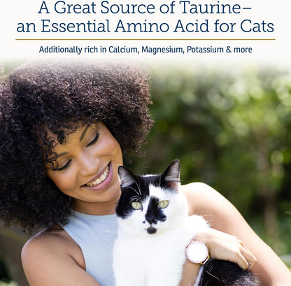 Veterinarian formulated cat mineral powder with magnesium and potassium