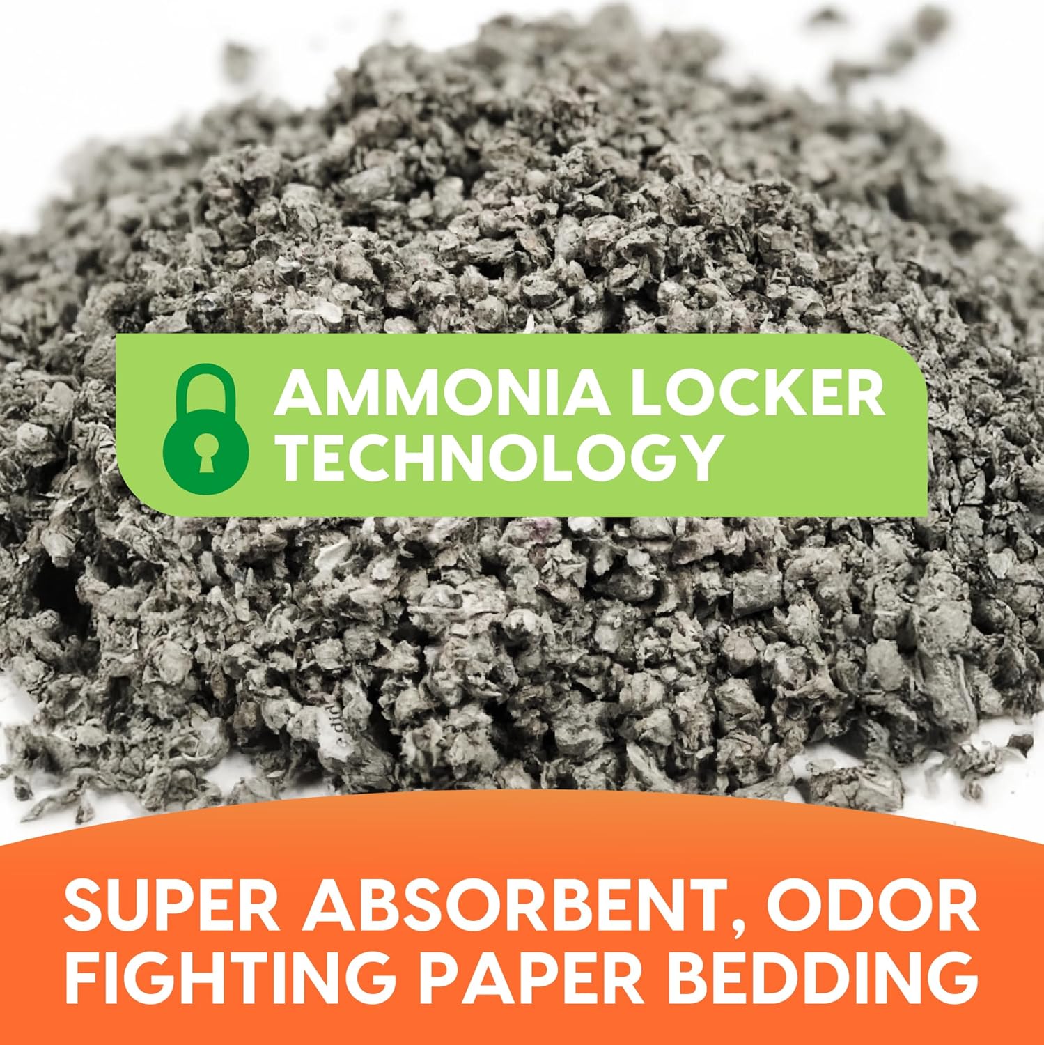 Small animal habitat with Fresh News paper bedding