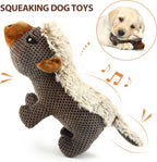 IOKHEIRA squeaky dog toy for medium and large breeds close up.