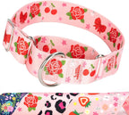 1.5 Inch Wide Dog Collar - No Pull Martingale Collar for Large Dogs, Heavy Duty Adjustable Training Collar for Medium, Large & XL Dogs(Cute Dog L) - Image 14