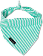 ARING PET Summer Dog Bandana-Cute Blue Dog Bandanas, Comfortable Pet Scarf Dogs Triangle Bibs for Small to Large Boy Girl Dogs and Cats - Image 11