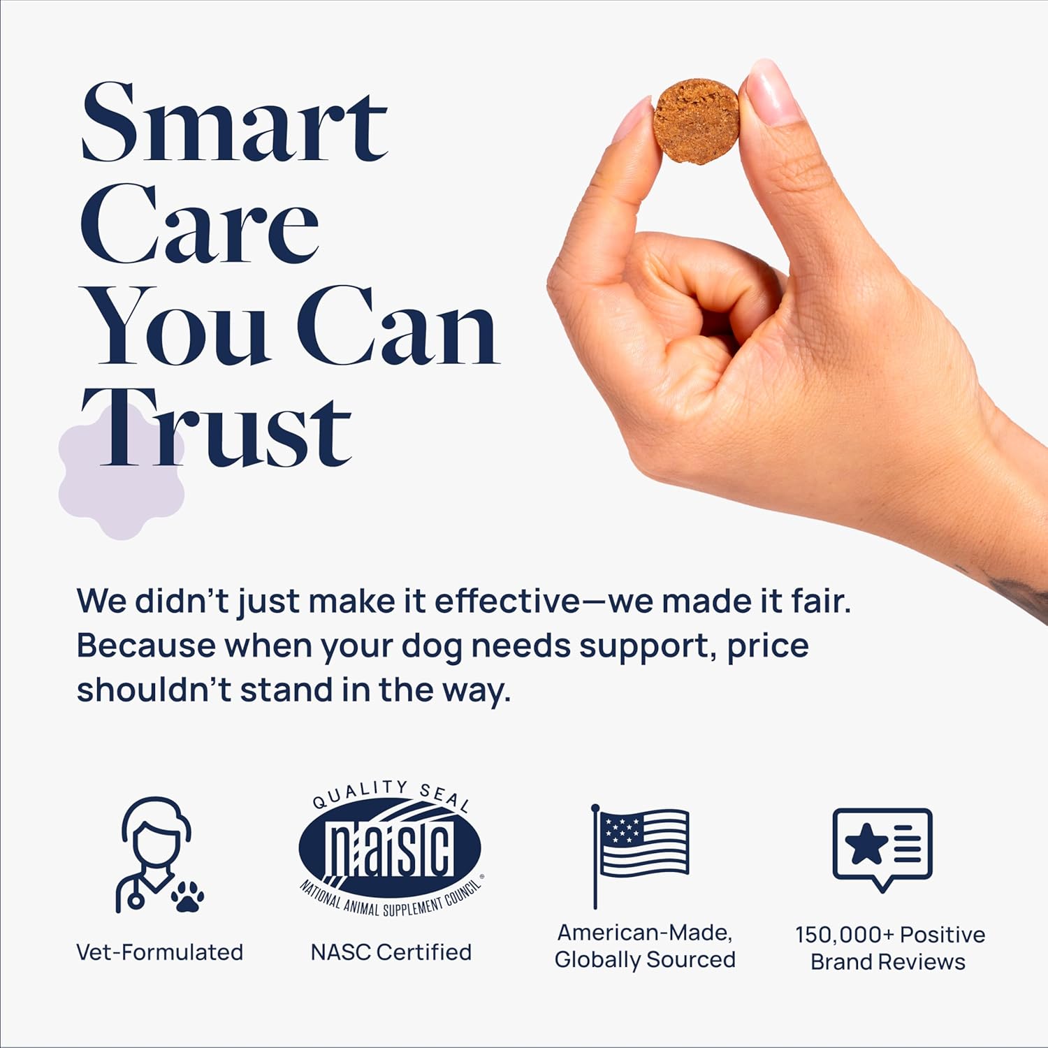 Veterinary Formula Pet Calm 60ct - Vet-Formulated Calming Chews for Dogs with L-Theanine, L-Tryptophan for Behavior Support, Relaxation Treats, Puppy Chews for Stressful Situations, Dog Calming Aid - Image 9