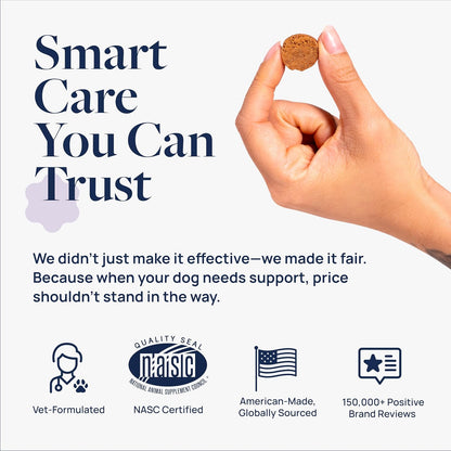 Veterinary Formula Pet Calm 60ct - Vet-Formulated Calming Chews for Dogs with L-Theanine, L-Tryptophan for Behavior Support, Relaxation Treats, Puppy Chews for Stressful Situations, Dog Calming Aid - Image 9