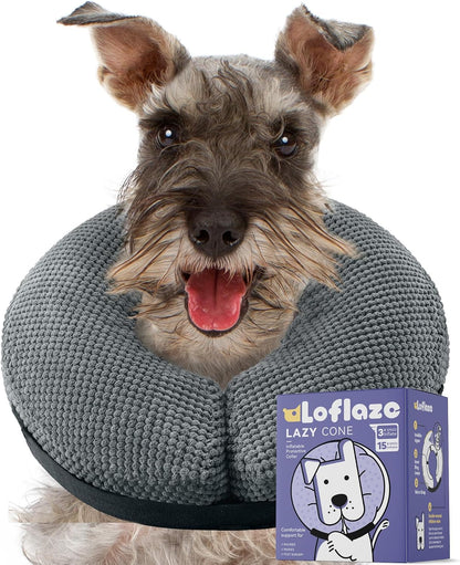 Loflaze Soft Inflatable Dog Cone Collar for Large Medium Small Dogs Cats - After Surgery Dog Neck Donut Collar, ECollar Alternatives for Recovery - Image 10
