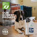 Only Natural Pet cleaner on hardwood floor surface