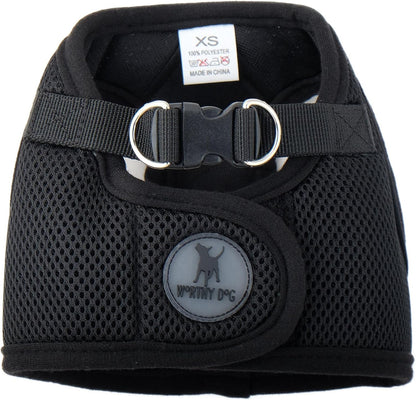 The Worthy Dog harness quick release buckle detail