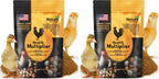Brewer's Yeast + Probiotics + Niacin + Vitamins Supplement for Ducks, Chickens and Poultry. (Molt Recovery, Severe Stress, Egg Quality and Development) 10-Ounce Resealable Foil-Lined Pouch - Image 8