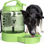 lesotc Portable Dog Travel Water Bottle, 77oz Large Travel Water Bowl for Dogs Camping Hiking Beach Hunting Essentials, Big Pet Bottles Bowl Water Dispenser for On The Go Park Car Walking Accessories - Image 12