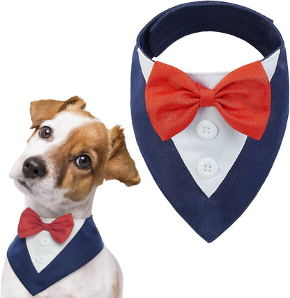 FUAMEY Independence Day dog clothing item showing the secure fasteners