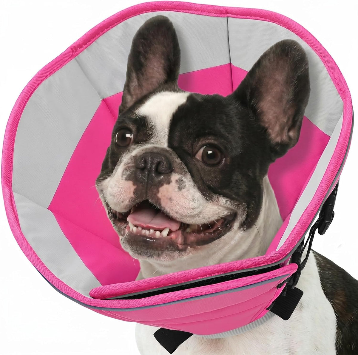 Soft Dog Cone, Adjustable Dog Cone Collar Alternative for Large Dogs, Comfy Pet Cones for Dogs to Stop Licking, Protective E-Collar After Surgery for Wound Healing, Blue XL - Image 9