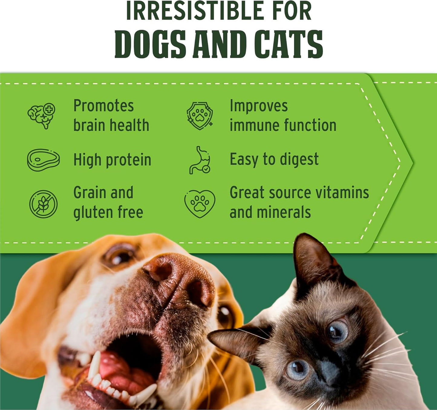 Nutri Bites beef liver treats for dogs and cats product size view
