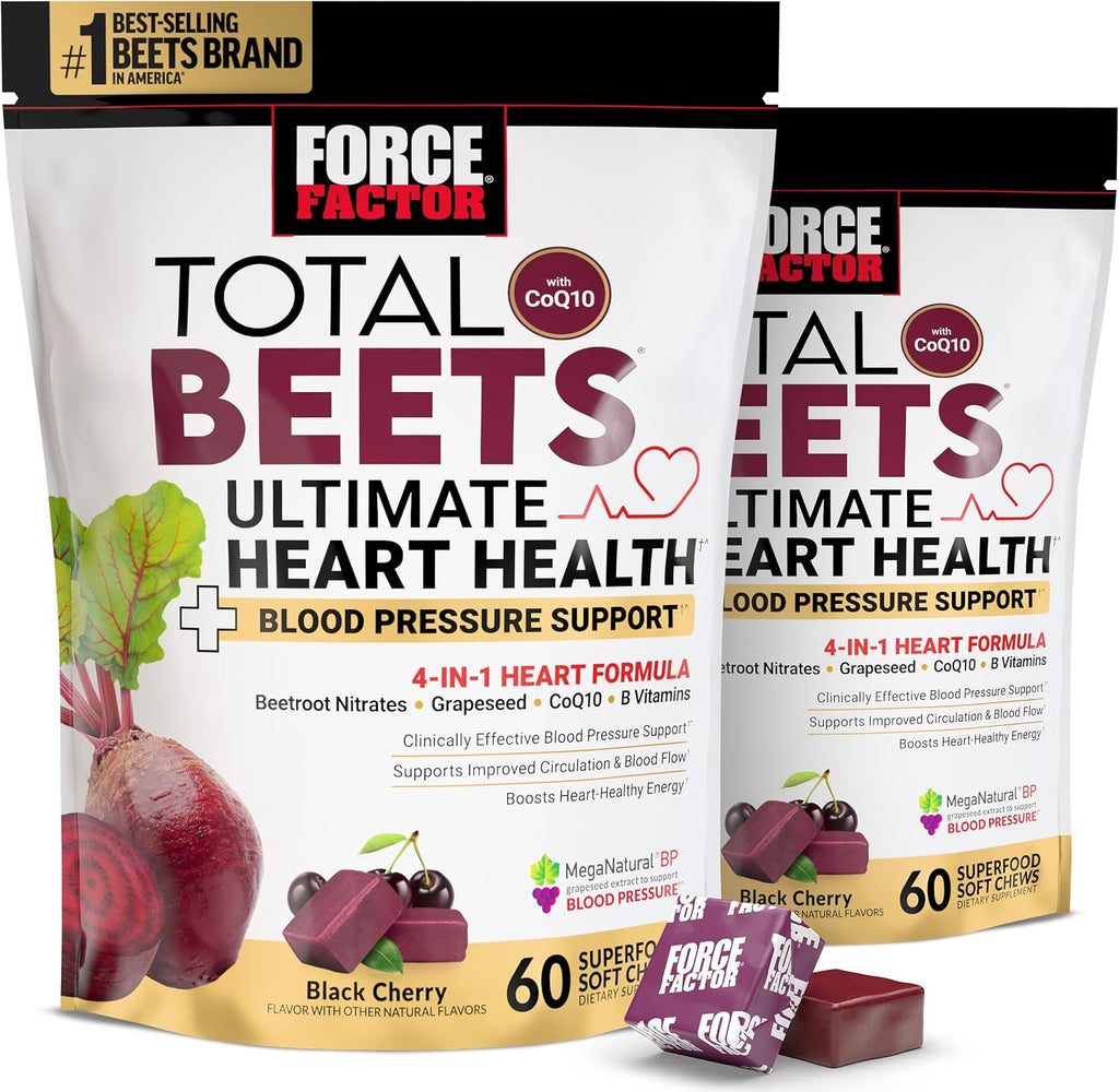Force Factor Total Beets Ultimate Heart Health for Blood Pressure Support - Image 13