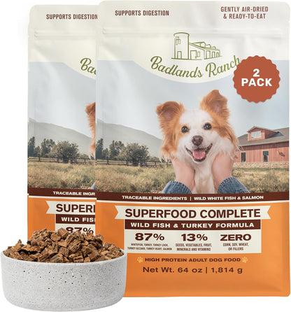BADLANDS RANCH by Katherine Heigl - Superfood Complete Air-Dried Beef Dog Food - High Protein with Superfoods for Daily Wellness & Consistent Nutrition - 24 oz - Image 11