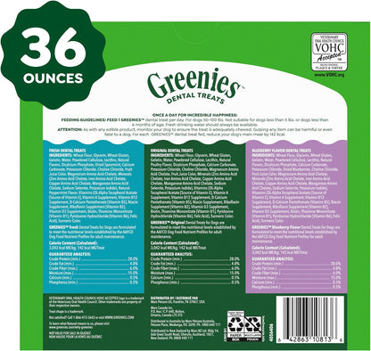 Greenies Dog Treats, Veterinarian-Recommended Natural Dental Dog Treats, Large Size, Variety Pack Flavor, (3) 12 oz. Packs, 24 Count - Image 10