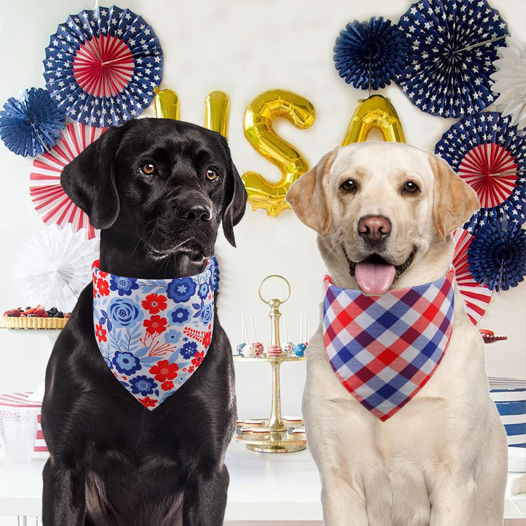 Premium lightweight dog handkerchief for summer holidays