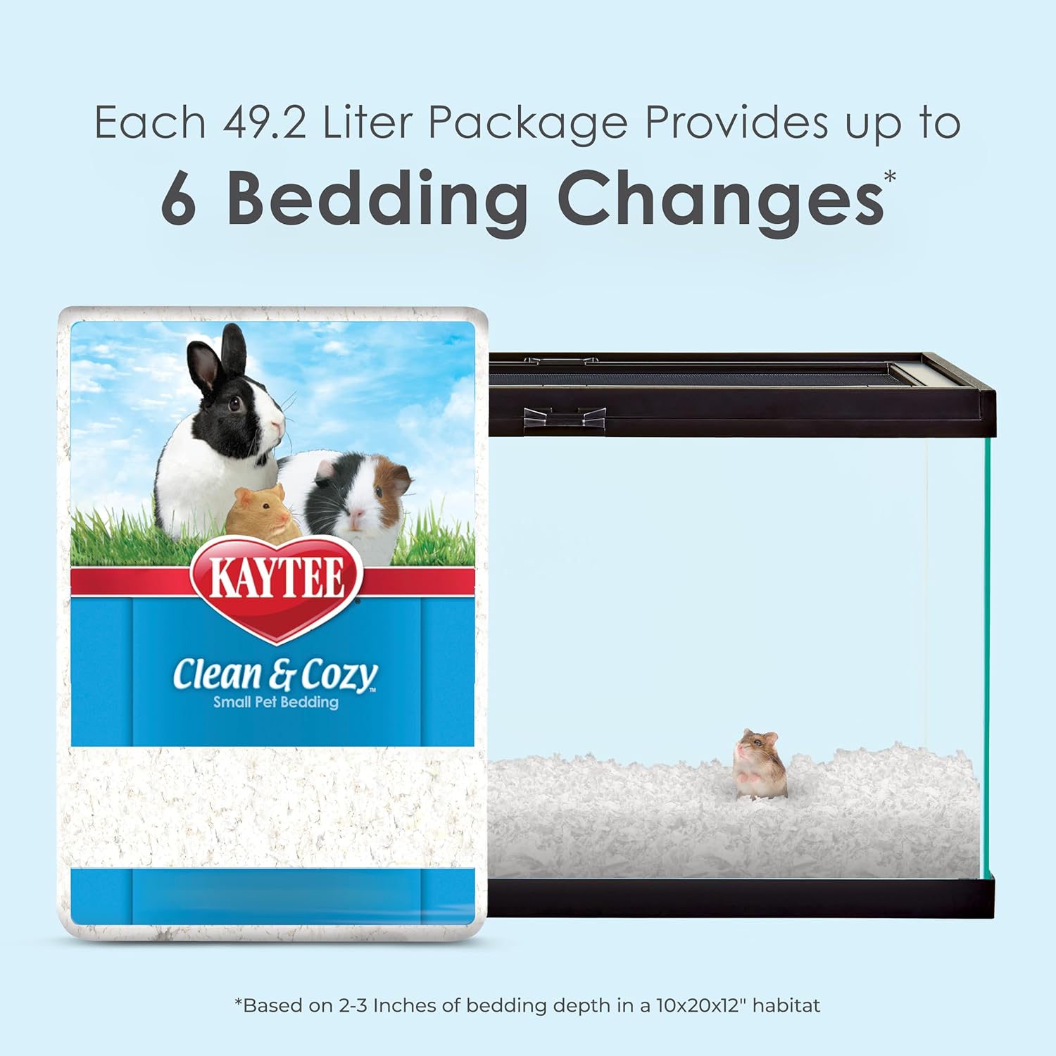 Kaytee small animal paper bedding texture detail