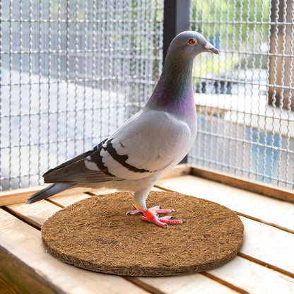 Natural coir nesting material used for small animal habitat