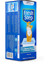 Fresh Step heavy duty litter box liners 30 by 17 inches size display