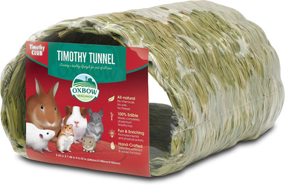 Oxbow Timothy Hay Mat - Edible Habitat Accessory for Rabbits, Guinea Pigs, Chinchillas & Rats - Hand-Woven Natural Mat and Chew, Cage Enrichment for Dental Health, Comfort & Instinctual Play, Medium - Image 12