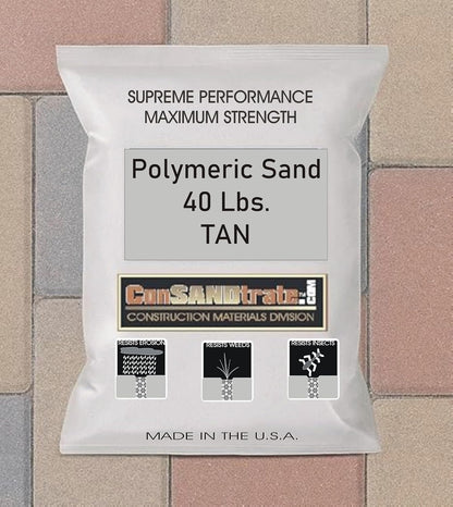 Consandtrate Polymeric Sand for Concrete Paver Joints up to 2" (White, 40 Lbs) - Image 12