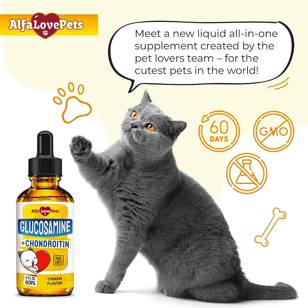 Alfa Love Pets taurine supplement for feline circulation
