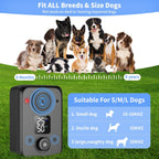Rechargeable anti barking device showing USB charging port