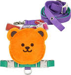 PETHROOM x Wiggle Wiggle Smile We Love Dog Backpack Harness with Leash - Cute Flower-Shaped Mini Backpack, No-Pull Adjustable Harness for Small Medium Dogs, Ideal for Travel, Camping & Hiking (Medium) - Image 11
