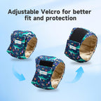 Leak free exterior material on reusable belly bands for male dogs