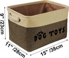 Pet Artist dog toy bin showing the DOG TOYS graphic
