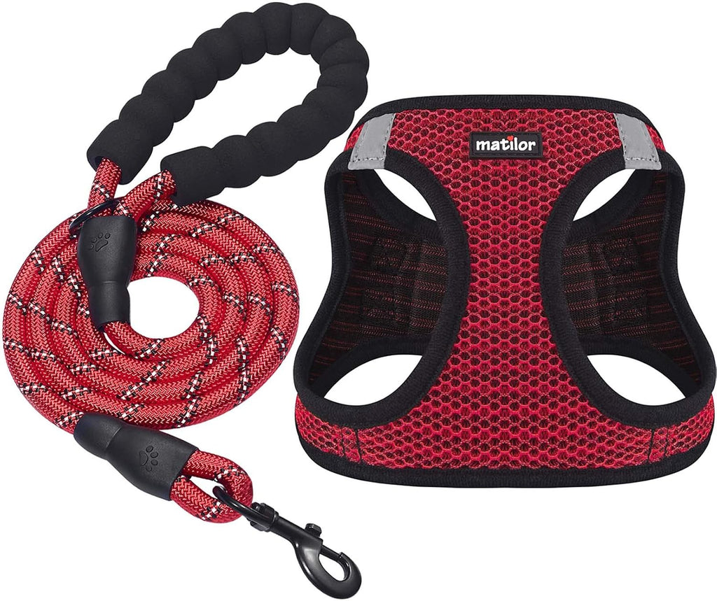 Dog Harness Step-in Breathable Puppy Cat Dog Vest Harnesses for Small Medium Dogs - Image 10