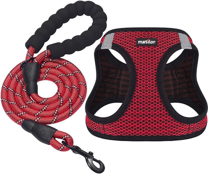 Dog Harness Step-in Breathable Puppy Cat Dog Vest Harnesses for Small Medium Dogs - Image 10