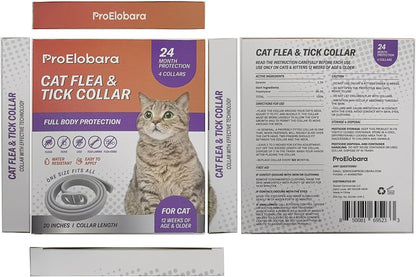 Comparison of large and small cat fit for ReachMall collar
