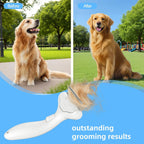 OYCGYLCH professional pet slicker brush with rounded pins for safe coat massage