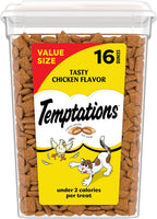 Temptations Cat Treats Classic Crunchy and Soft Cat Treats, Tasty Chicken Flavor, 30 oz. Tub - Image 14
