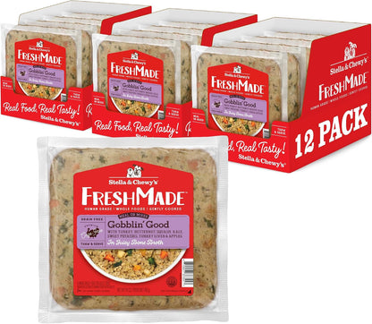 Stella & Chewy's FreshMade Frozen Fresh Grain-Free Chick-a-Lick'n Dog Food, 16-oz Pouch (Pack of 4) - Image 13