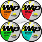 Wip Energy Pouches 4 pack assorted flavors front view