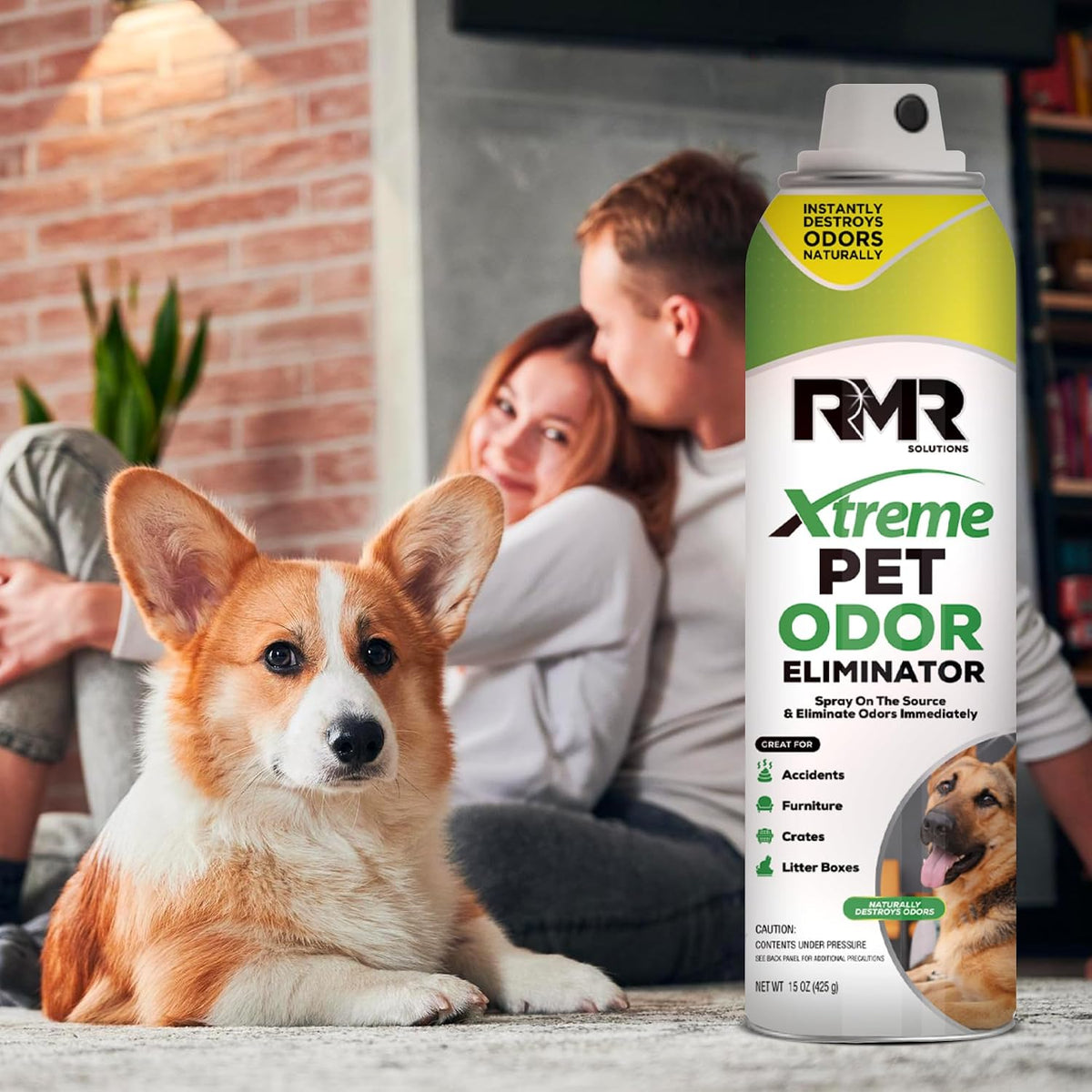 RMR Xtreme professional strength odor neutralizer aerosol can