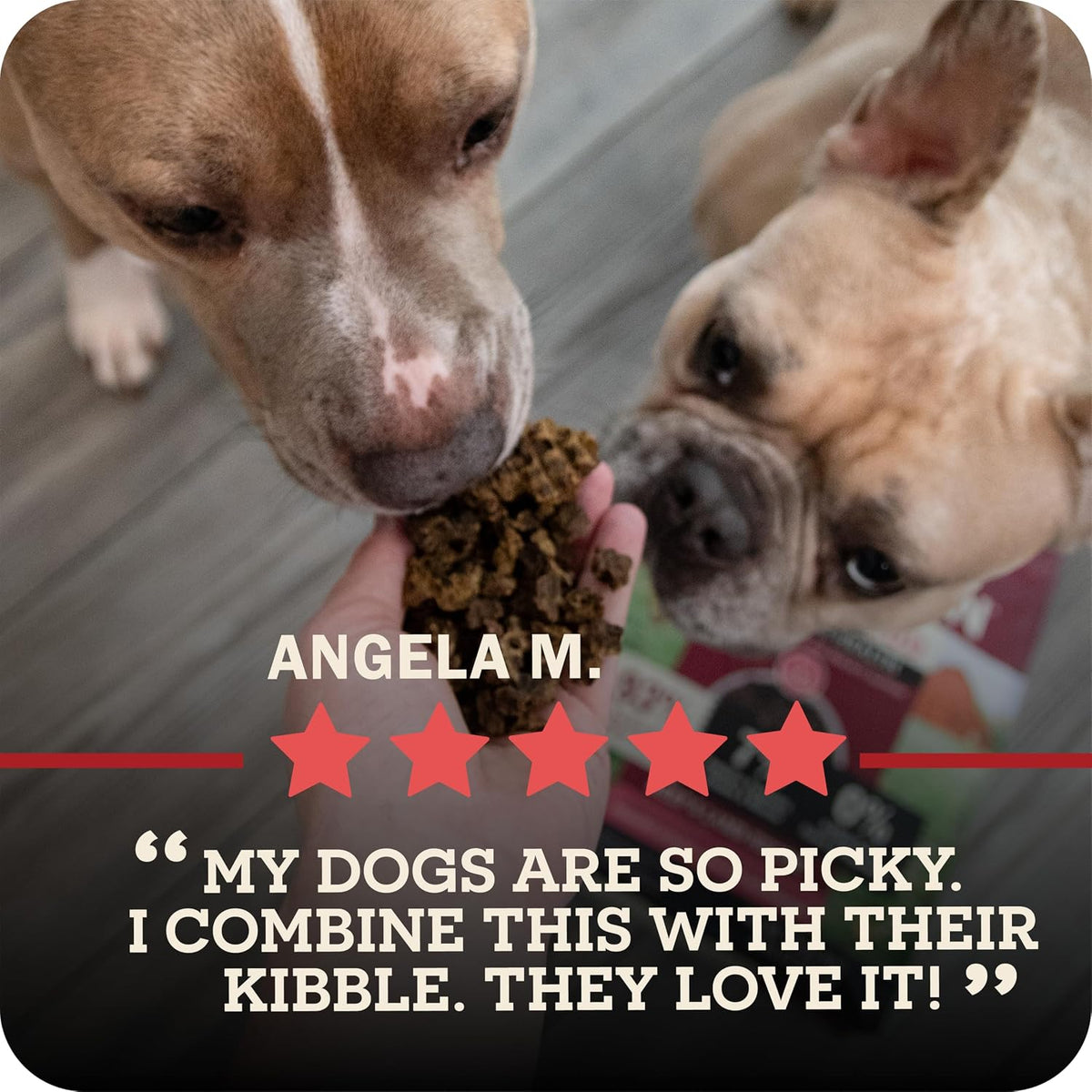 Redbarn Powerfood Air Dried Dog Food - 95% Beef & Beef Organs - High Protein Grain-Free Non-GMO Premium Dry Full Feed or Topper Made in USA with Omega 3 Salmon Oil Flaxseed - 2lb - Image 12