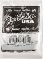 Jim Dunlop Ultex Jazz III two millimeter thick pick showcasing the durable material texture