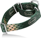 Martingale Dog Collar Colorful Gradient Fashionable - Anti-Escape Soft Durable Pets Collar for Walking Training Outdoor Daily Use -Medium, Purple Green - Image 15