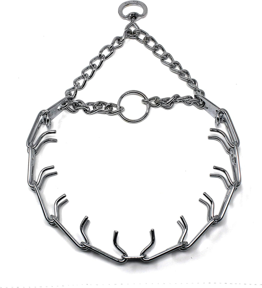 Herm Sprenger Prong Dog Training Collar - 16" Long with 2.25mm Gauge (for Dogs up to 40lbs) - Fits 13" Neck, Extendable to 19" Neck with Additional Prong Links - Chrome Plated Steel, Made in Germany - Image 12