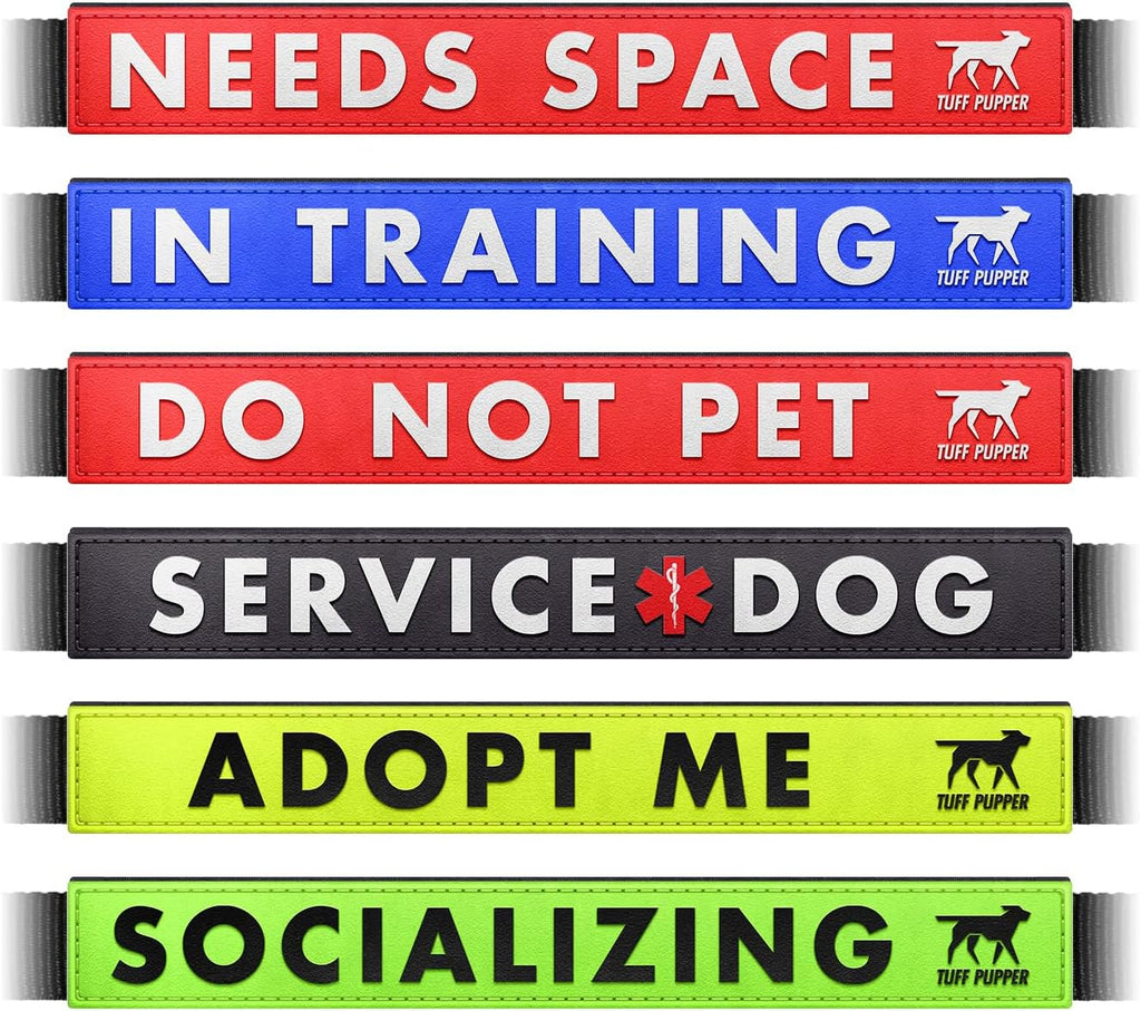Tuff Pupper Waterproof Leash Sleeve | Fits Any Standard Size 1 Inch Wide Leash | Dual Sided Message | Durable Neoprene & Silicone | Odor & Stink Proof | Easy Secure On & Off (1 Pack, Do Not Pet) - Image 9