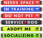 Tuff Pupper Waterproof Leash Sleeve | Fits Any Standard Size 1 Inch Wide Leash | Dual Sided Message | Durable Neoprene & Silicone | Odor & Stink Proof | Easy Secure On & Off (1 Pack, Do Not Pet) - Image 9
