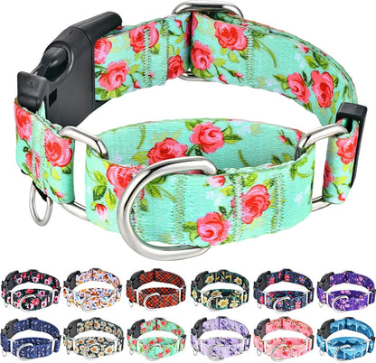 Martingale Collar for Dogs with Buckle Shark Dog Collar Adjustable Soft Nylon Boy Dog Collars for Large Dogs, Deep Blue Shark - Image 12