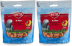 Authentic USA imported Kaytee parrot snacks in resealable packaging.